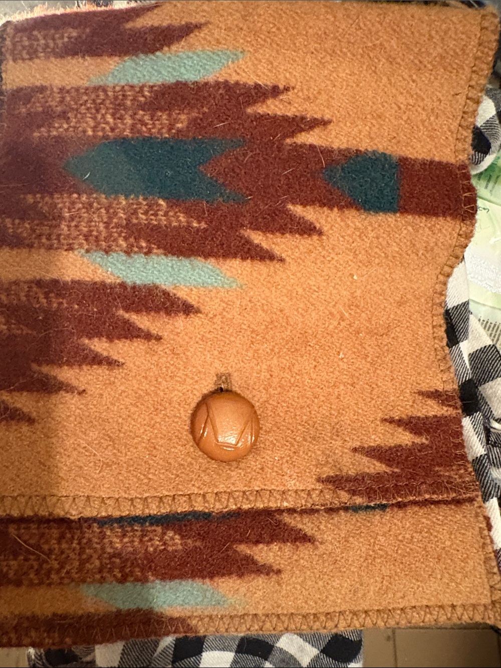 Pendleton Style small shoulder /crossbodybag